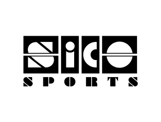 SiCO SPORTS logo design by dibyo