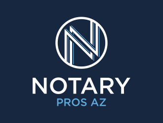 Notary Pros AZ or Notary Signing Pros  logo design by EkoBooM