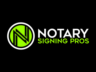 Notary Pros AZ or Notary Signing Pros  logo design by ekitessar
