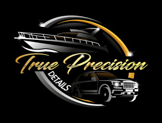 True Precision Details  logo design by Suvendu