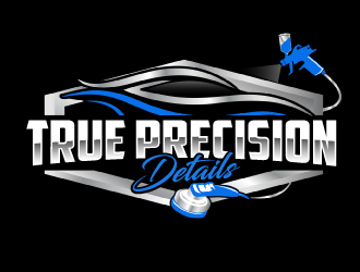 True Precision Details  logo design by ElonStark