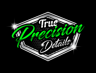 True Precision Details  logo design by Suvendu