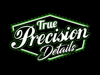 True Precision Details  logo design by Suvendu