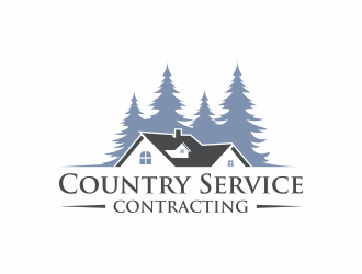 Country Service Contracting logo design by EkoBooM