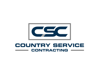 Country Service Contracting logo design by GemahRipah