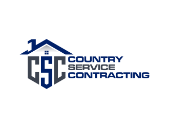 Country Service Contracting logo design by goblin