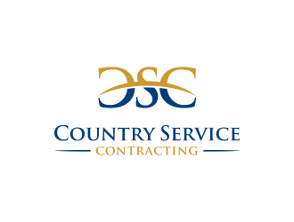Country Service Contracting logo design by pionsign