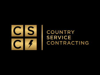 Country Service Contracting logo design by ozenkgraphic