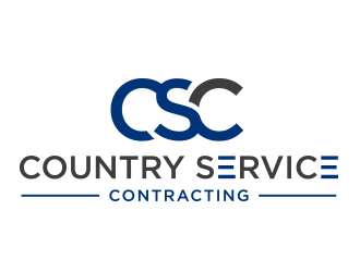 Country Service Contracting logo design by AB212