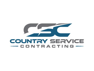 Country Service Contracting logo design by bernard ferrer
