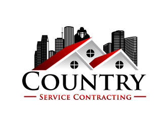 Country Service Contracting logo design by karjen