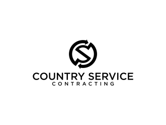 Country Service Contracting logo design by Mr_Undho