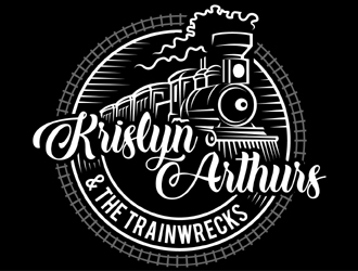 Krislyn Arthurs and The TrainWrecks logo design by MAXR