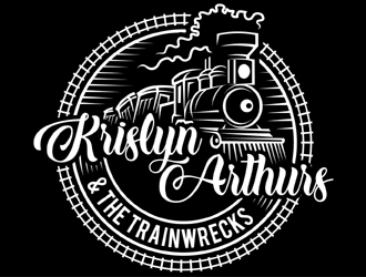 Krislyn Arthurs and The TrainWrecks logo design by MAXR