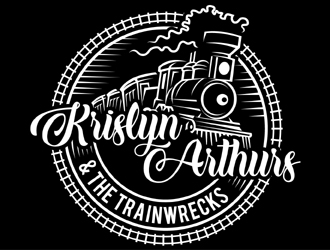 Krislyn Arthurs and The TrainWrecks logo design by MAXR