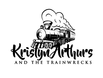 Krislyn Arthurs and The TrainWrecks logo design by ElonStark