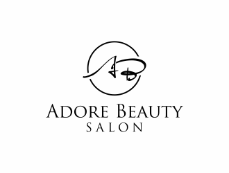 Adore Beauty Salon logo design by EkoBooM
