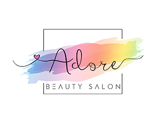 Adore Beauty Salon logo design by 3Dlogos