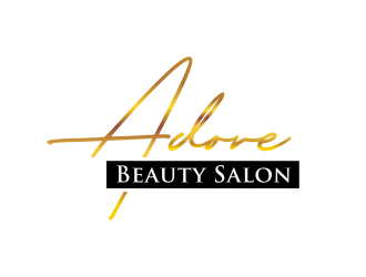 Adore Beauty Salon logo design by GassPoll