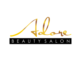 Adore Beauty Salon logo design by GassPoll