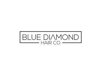 Blue Diamond Hair Co logo design by muda_belia