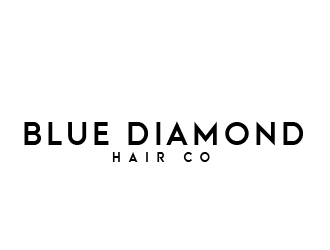 Blue Diamond Hair Co logo design by MarkindDesign
