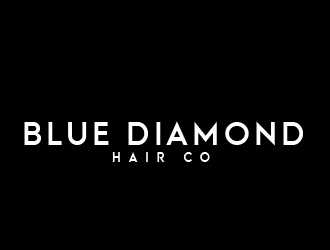 Blue Diamond Hair Co logo design by MarkindDesign