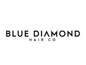 Blue Diamond Hair Co logo design by MarkindDesign