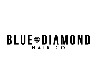Blue Diamond Hair Co logo design by MarkindDesign