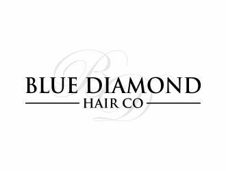 Blue Diamond Hair Co logo design by hopee