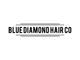 Blue Diamond Hair Co logo design by gateout
