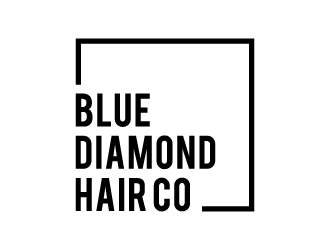 Blue Diamond Hair Co logo design by gateout
