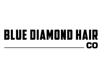 Blue Diamond Hair Co logo design by gateout
