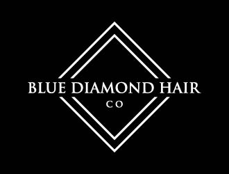 Blue Diamond Hair Co logo design by maserik