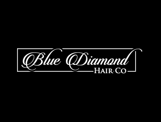 Blue Diamond Hair Co logo design by gateout