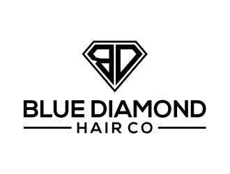 Blue Diamond Hair Co logo design by cintoko