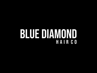Blue Diamond Hair Co logo design by haidar