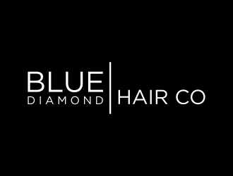 Blue Diamond Hair Co logo design by mukleyRx