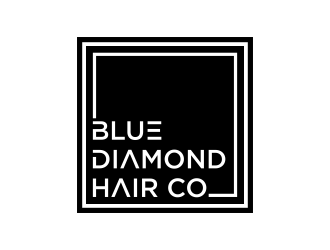Blue Diamond Hair Co logo design by pel4ngi