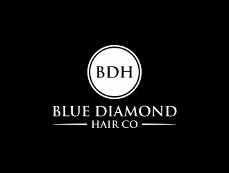 Blue Diamond Hair Co logo design by Walv