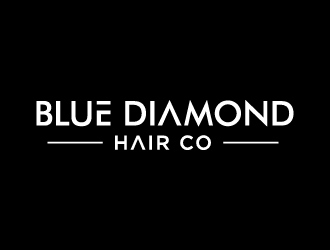 Blue Diamond Hair Co logo design by gateout