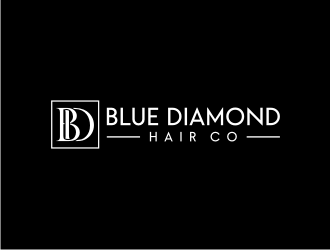 Blue Diamond Hair Co logo design by GemahRipah
