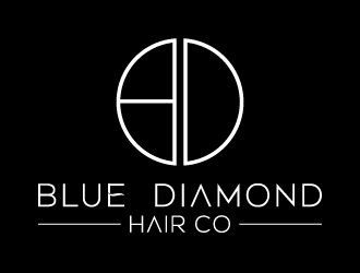 Blue Diamond Hair Co logo design by pambudi