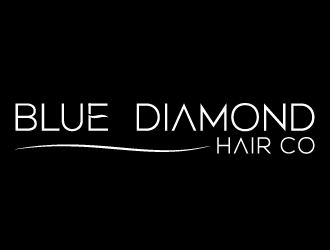 Blue Diamond Hair Co logo design by pambudi