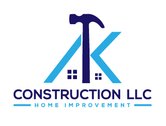 A&K Construction LLC logo design by logographix