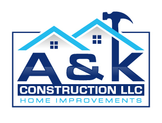 A&K Construction LLC logo design by abss