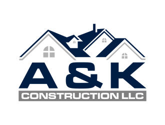 A&K Construction LLC logo design by cahyobragas