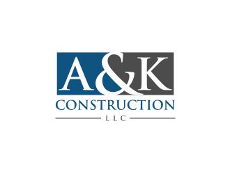 A&K Construction LLC logo design by KQ5