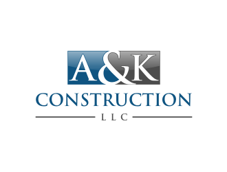 A&K Construction LLC logo design by KQ5