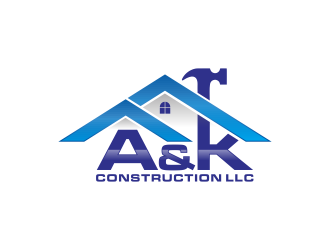 A&K Construction LLC logo design by FirmanGibran
